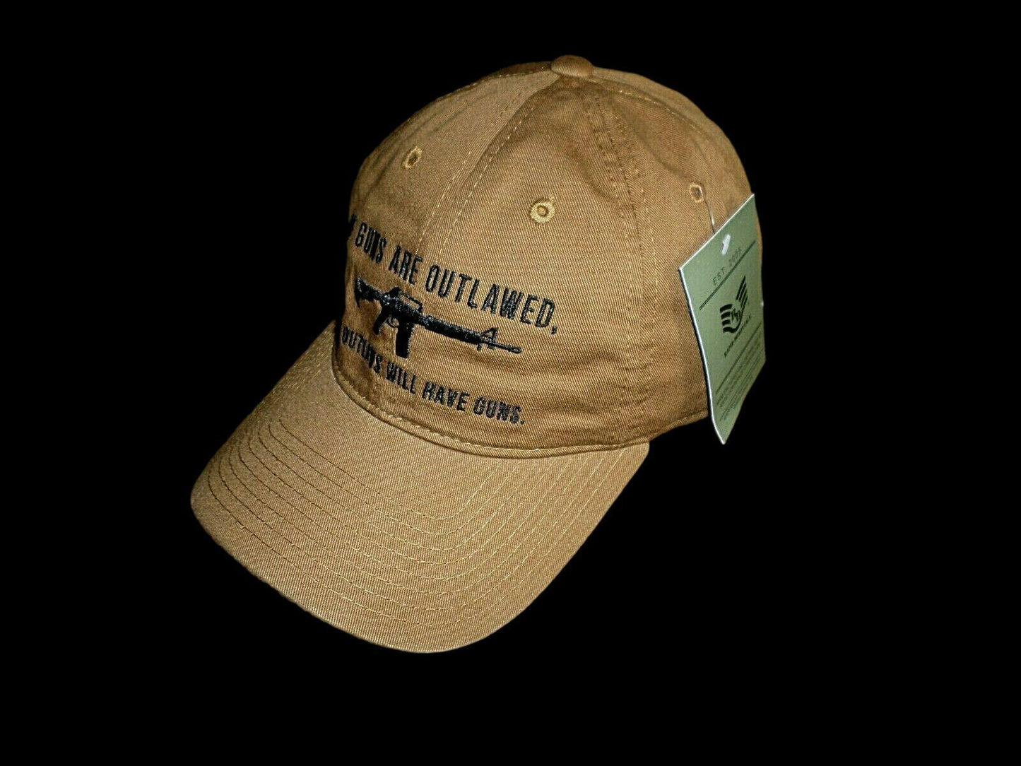 Guns Are Outlawed Only Outlaws Will Have Guns Hat ball Cap 2nd Amendment