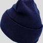 NAVY BLUE BEANIE WATCH CAP COLD WEATHER KNIT HAT USA MADE
