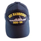 USS BAINBRIDGE DDG-96 U.S NAVY SHIP HAT OFFICIAL MILITARY BALL CAP U.S MADE