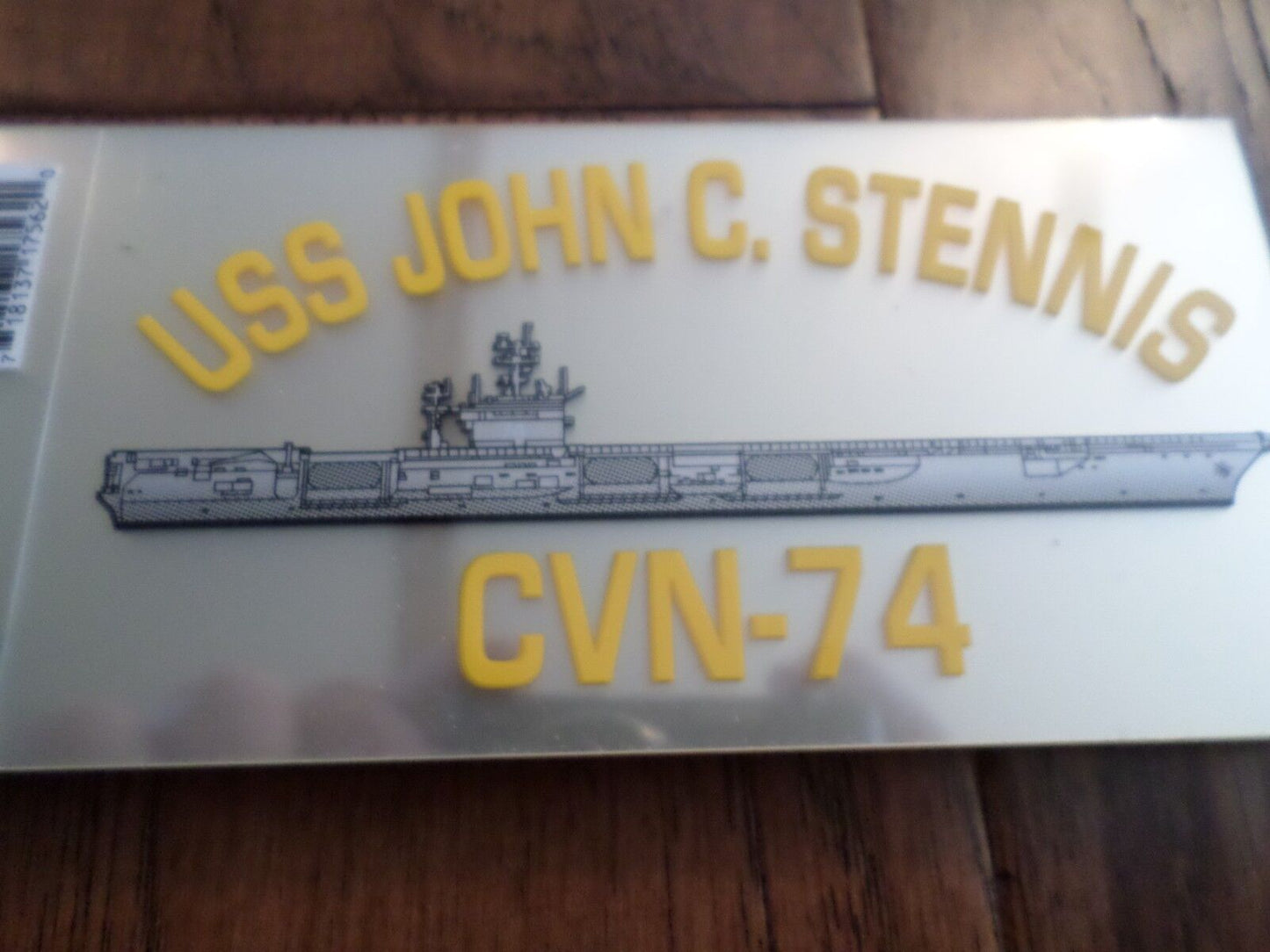 U.S MILITARY NAVY SHIP USS JOHN C. STENNIS CVN-74 WINDOW DECAL BUMPER STICKER