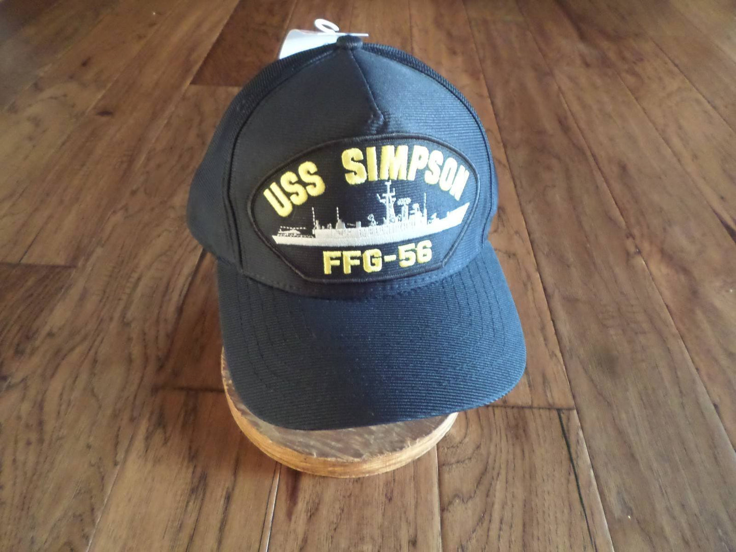 USS SIMPSON FFG-56 U.S NAVY SHIP HAT U.S MILITARY OFFICIAL BALL CAP U.S.A MADE