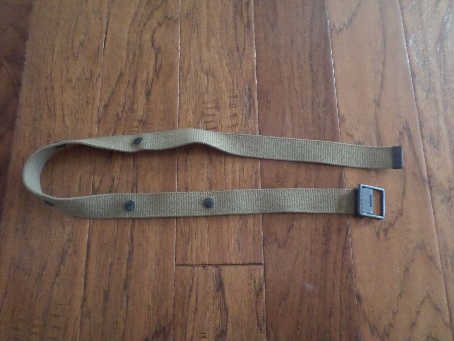 WWII MARINE CORPS USMC DEMOLITION BELT OR M1 CARBINE CLIP POUCH BELT 5 SNAP