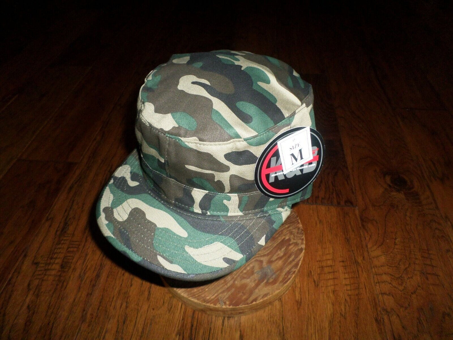 Military Army Style Woodland Camouflage Combat BDU Hat 100% Cotton BDU Cap