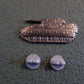 U.S MILITARY BRADLEY M2 A-1 APC TANK KILLER HAT PIN BADGE U.S ARMY MARINE CORPS