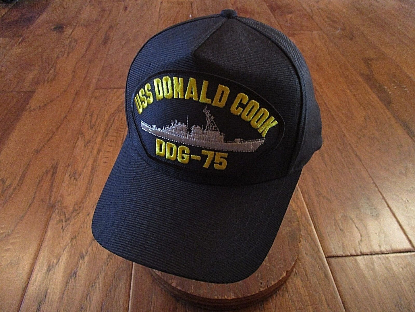 USS DONALD COOK DDG-75 NAVY SHIP HAT U.S MILITARY OFFICIAL BALL CAP U.S MADE