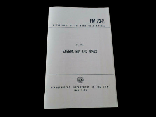 7.62 MI4 308 CALIBER HANDBOOK OPERATION, DISASSEMBLY, ASSEMBLY AND MAINTENANCE