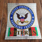 U.S NAVY VETERAN OEF ENDURING FREEDOM WINDOW DECAL STICKER U.S.A MADE