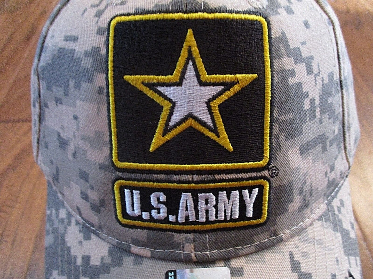 U.S ARMY STAR LOGO CAMOUFLAGE HAT CAP OFFICIAL LICENSED PRODUCT