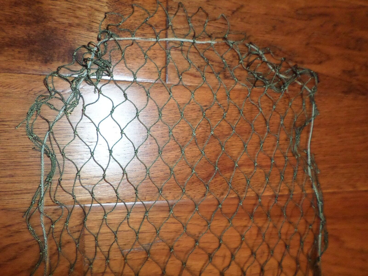 U.S MILITARY WWII STYLE REPRO M1 HELMET NET WITH DRAW STRING - HELMET NOT INCLUD