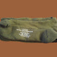 NEW MILITARY ISSUE CUSHION SOLE WOOL BLEND SOCKS U.S.A MADE OD GREEN LARGE