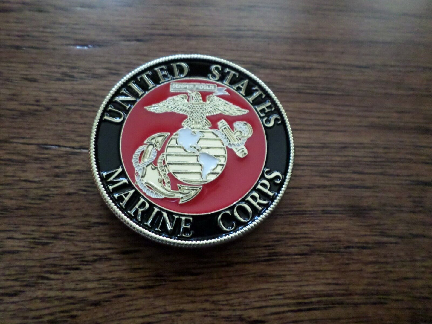 U.S MARINE CORPS USMC IWO JIMA CHALLENGE COIN NEW IN PACKAGE COLLECTOR'S SERIES