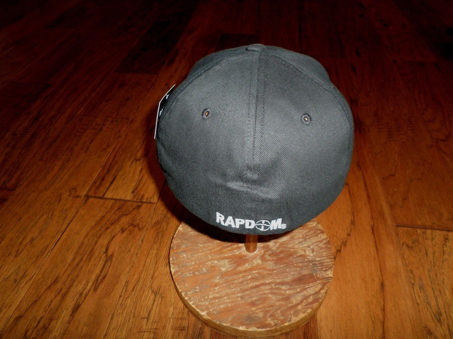 New Black Tactical RapDom Flex Baseball Hat Cap Rapdom logo on front