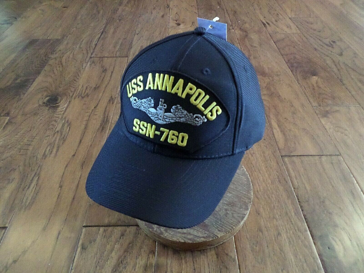 USS ANNAPOLIS SSN-760 HAT OFFICIAL U.S MILITARY NAVY SUBMARINE BALL CAP USA MADE