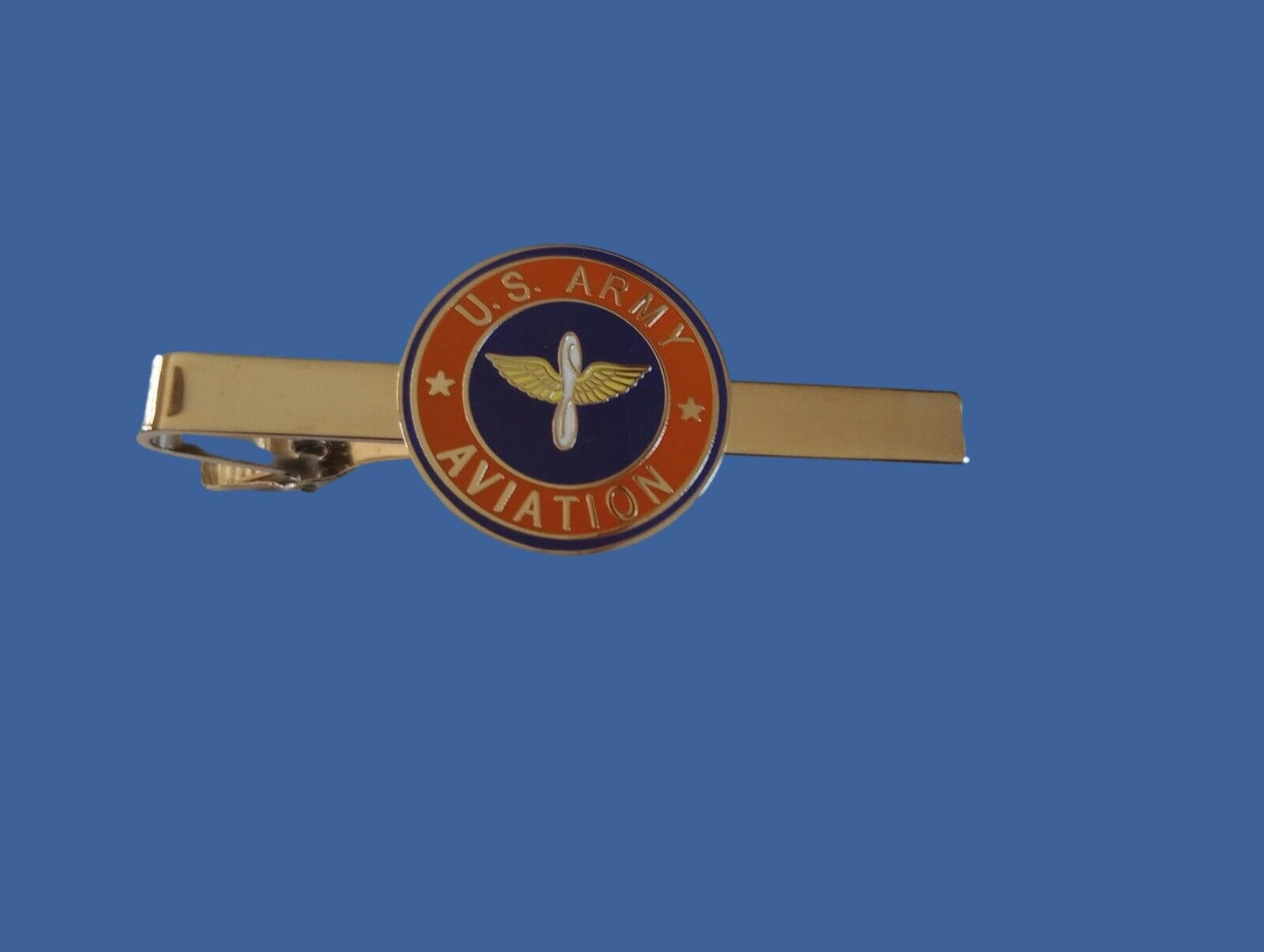 U.S MILITARY ARMY AVIATION TIE BAR OR TIE TAC CLIP ON TYPE