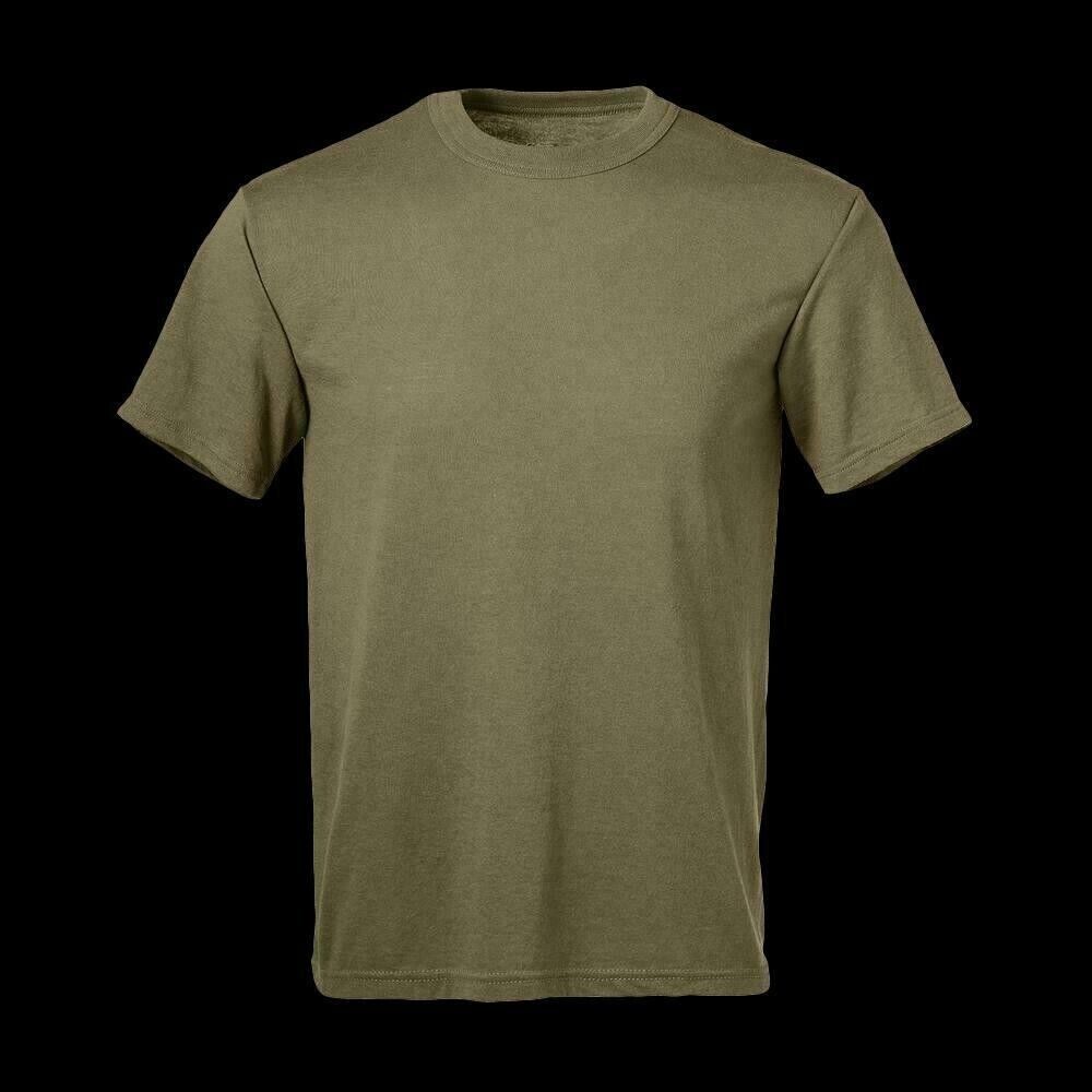 NEW MILITARY ISSUE TAN UNDER SHIRTS XXX-LARGE T-SHIRT U.S.A MADE BY CAC