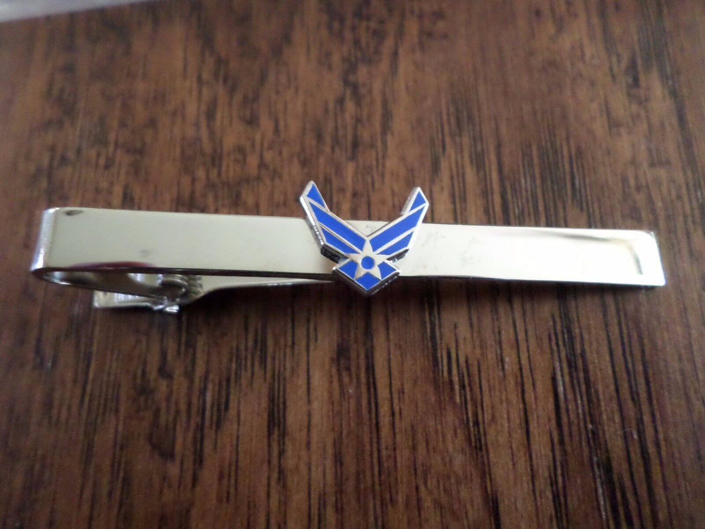 U.S MILITARY AIR FORCE WINGS INSIGNIA TIE BAR OR TIE TAC CLIP ON TYPE