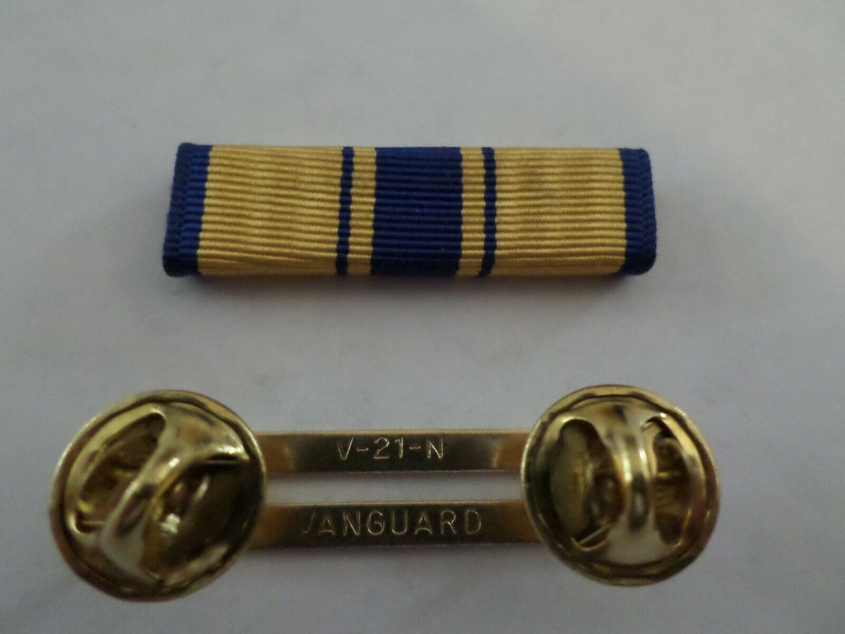 Command Ribbon Military AIR FORCE COMMENDATION RIBBON WITH BRASS RIBBON HOLDER US MILITARY ISS ...