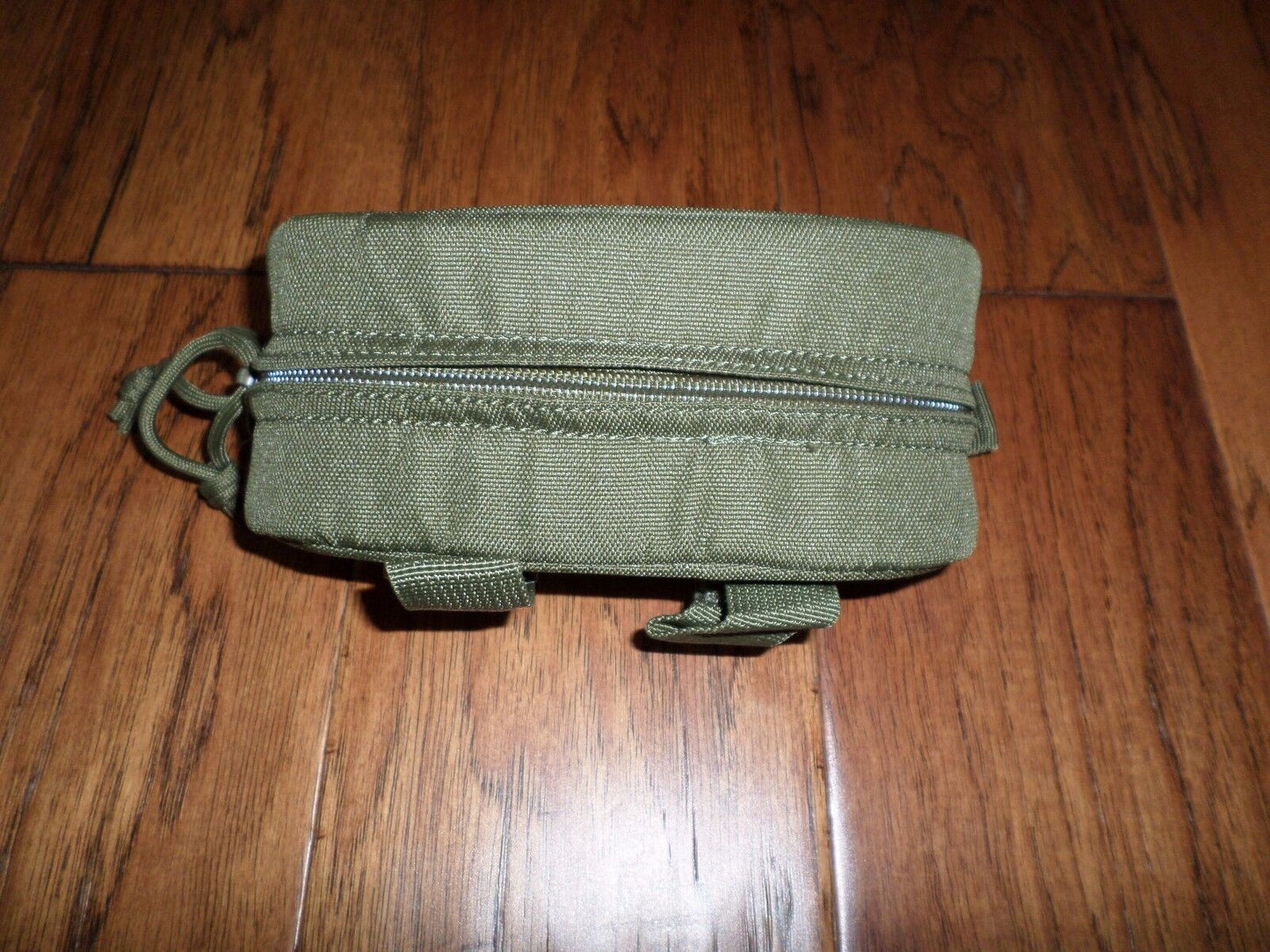 SUN GLASSES CAMERA CASE TACTICAL NYLON STRUCTURED DUAL ZIPPER OD GREEN