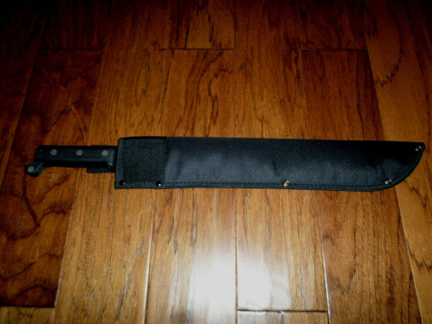 U.S MILITARY MACHETE AND NYLON SHEATH 18" INCHES U.S.A MADE ONTARIO KNIFE CO