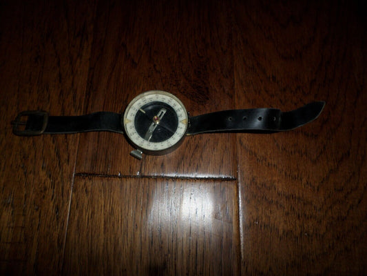 WWII - Cold War Bulgarian Russian Wrist Compass Genuine Surplus Made in Bulgaria