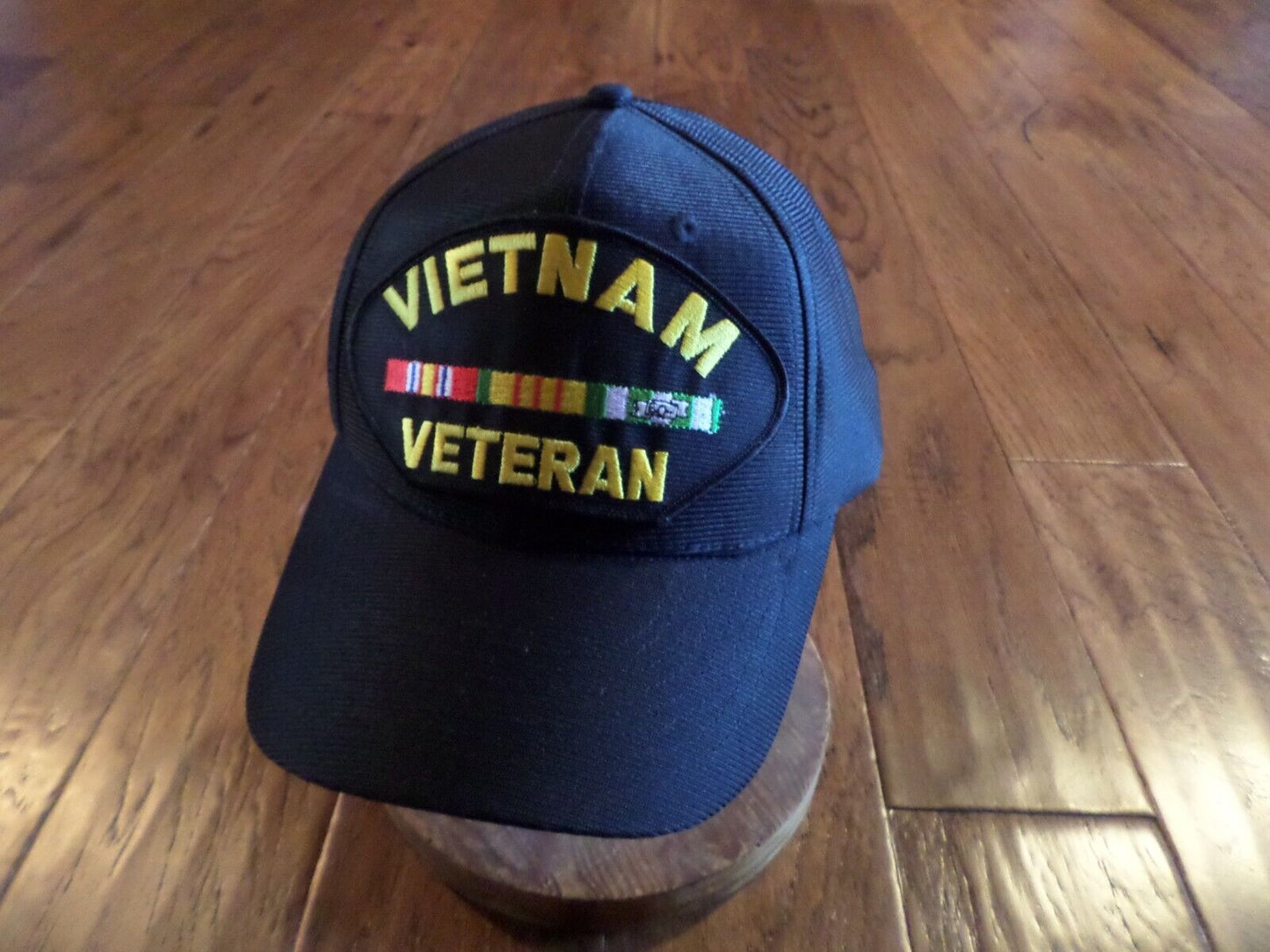 U.S MILITARY VIETNAM VETERAN HAT U.S MILITARY OFFICIAL BALL CAP U.S.A MADE