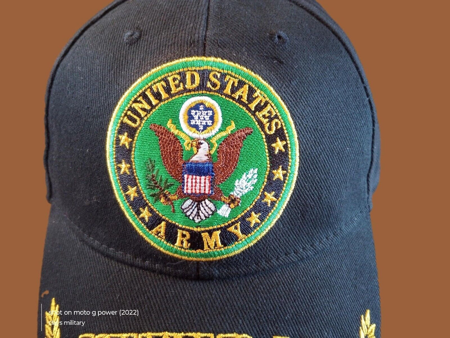 U.S Military Army Veteran Embroidered Baseball Hat U.S Army Licensed Cap