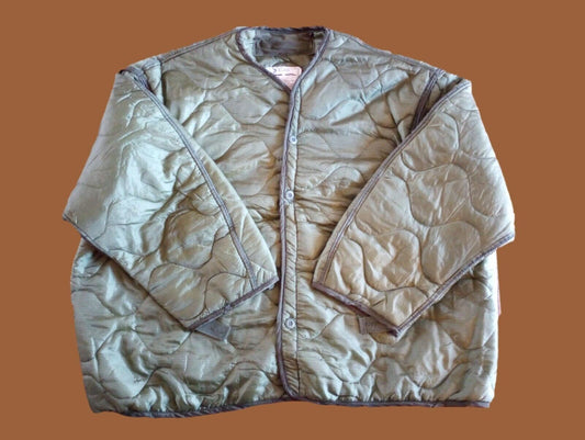 NEW MILITARY ISSUE M-65 FIELD JACKET LINER QUILTED COAT LINER XXX LARGE U.S MADE