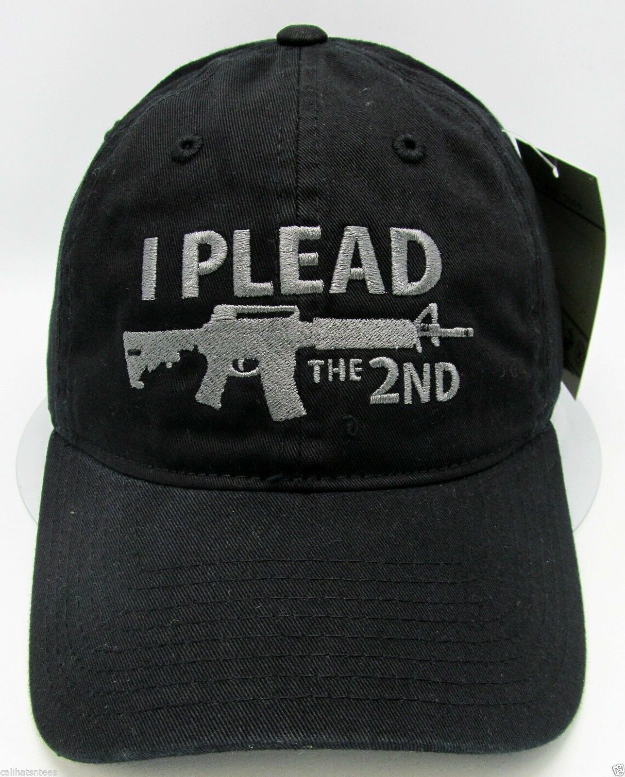 New I Plead The 2nd Amendment Hat Embroidered  Polo Baseball Cap Relaxed Fit