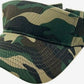 MILITARY WOODLAND CAMOUFLAGE SUN VISOR CAP HAT ADJUSTABLE