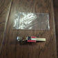 U.S.A FLAG TIE BAR TIE TAC GOLD COLOR BAR MADE IN THE U.S.A NEW IN BAGS