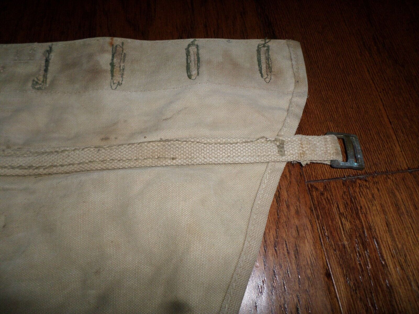 WWI U.S MILITARY KHAKI ARMY PACKTAIL CARRIER M-1910. HAVERSACK PACK TAIL CARRIER