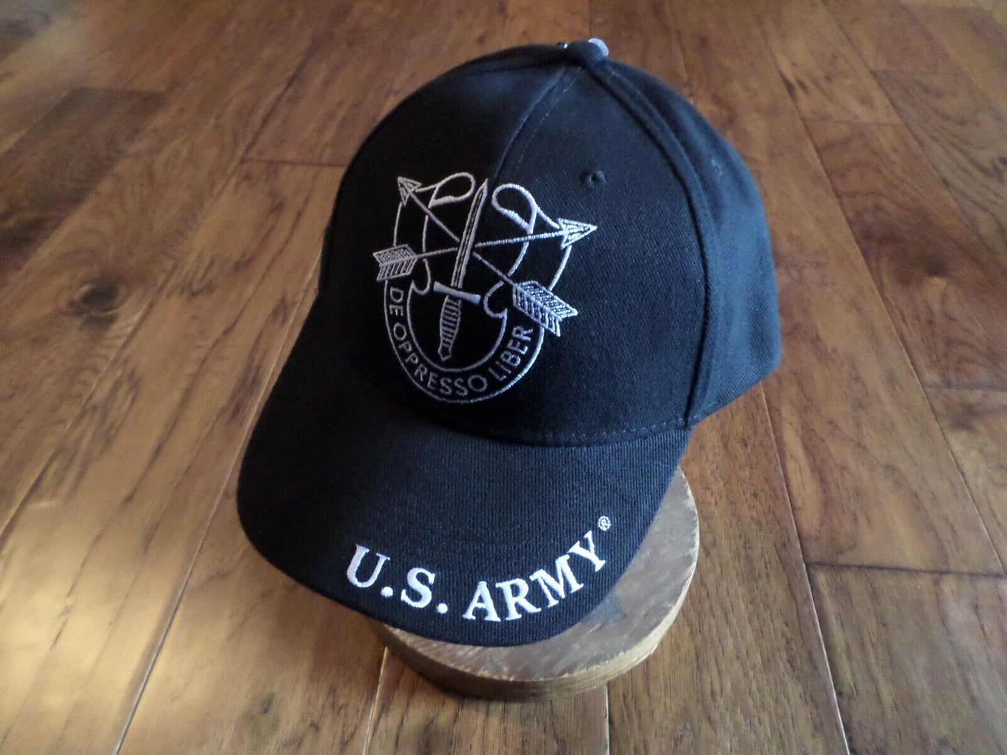 U.S MILITARY ARMY SPECIAL FORCES HAT DE OPRESSO LIBER OFFICIAL BALL CAP