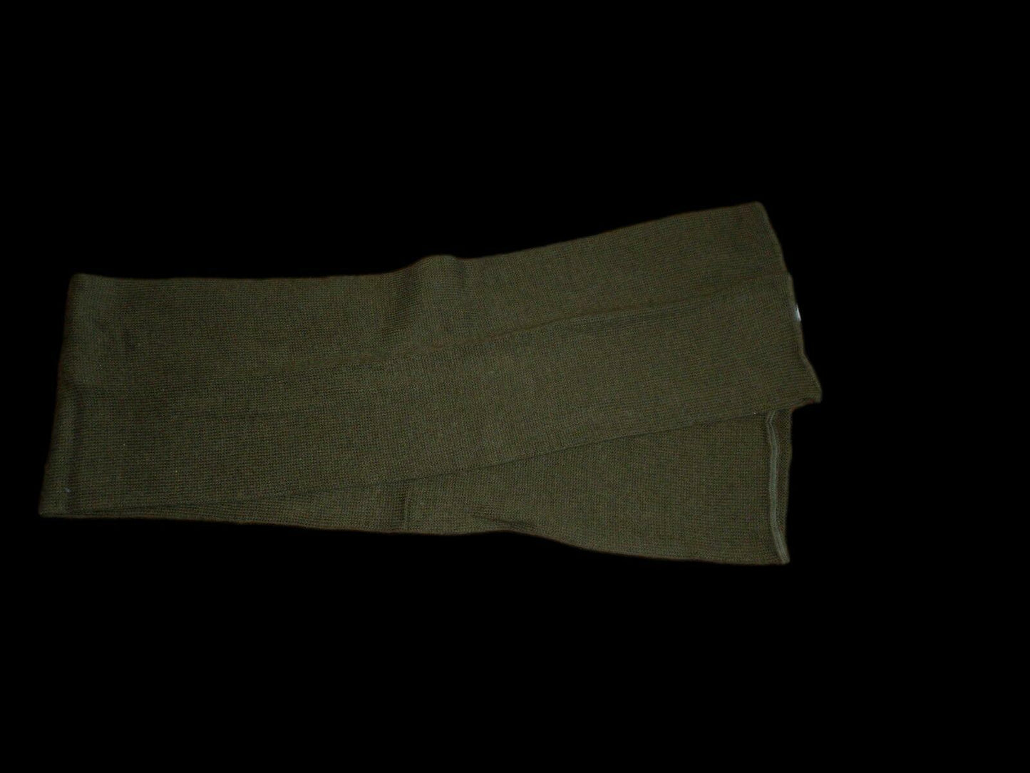 GENUINE U.S MILITARY ISSUE WOOL SCARF OD GREEN ARMY G.I SCARVES DLA # NEW NOS