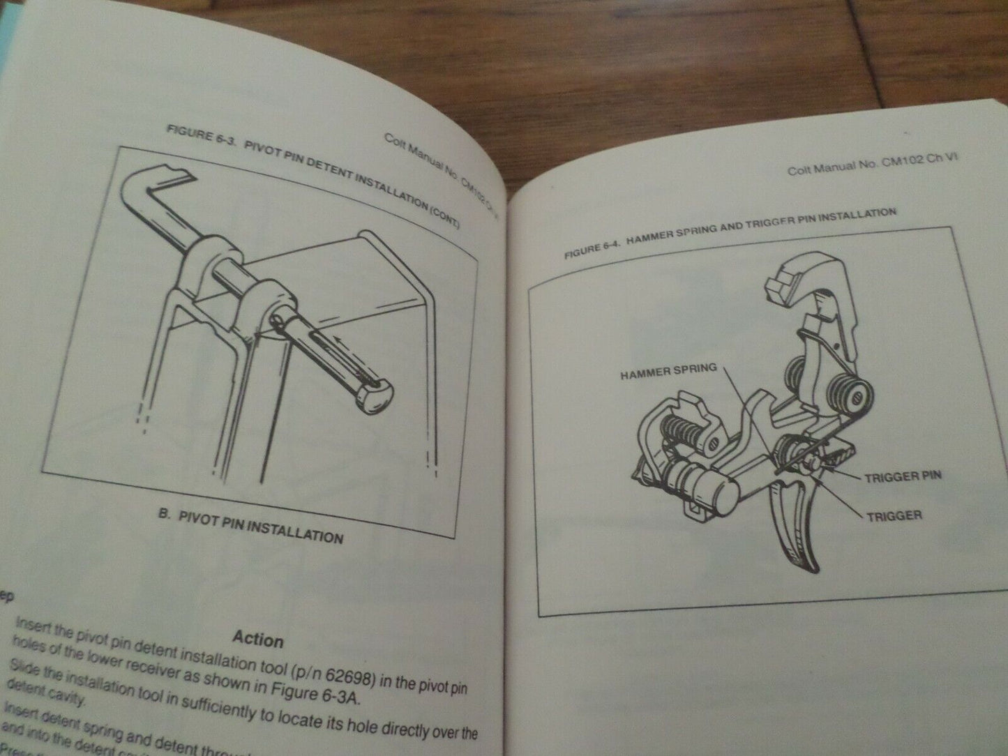 COLT M16A1 RIFLE MANUAL MAINTENANCE & REPAIR TROUBLE SHOOTING ILLUSTRATED BOOK