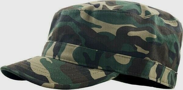 Military Army Style Woodland Camouflage Combat BDU Hat 100% Cotton BDU Cap