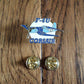 U.S MILITARY F-4U CORSAIR FIGHTER PLANE HAT PIN BADGE U.S AIR FORCE DOUBLE POST