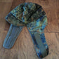 GENUINE GERMAN MILITARY FLECTARN CAMOUFLAGE WINTER CAP/HAT EAR FLAPS SIZE 7 1/2