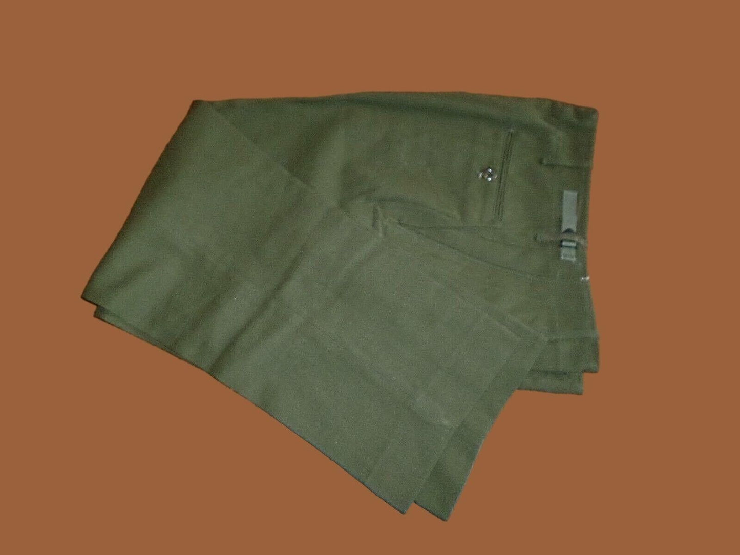 GENUINE U.S MILITARY M-51 MODEL 51 WOOL FIELD PANTS OD GREEN LARGE LONG NOS