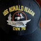 USS RONALD REAGAN CVN-76 NAVY SHIP HAT OFFICIAL BALL CAP DIRECT EMBROIDERED