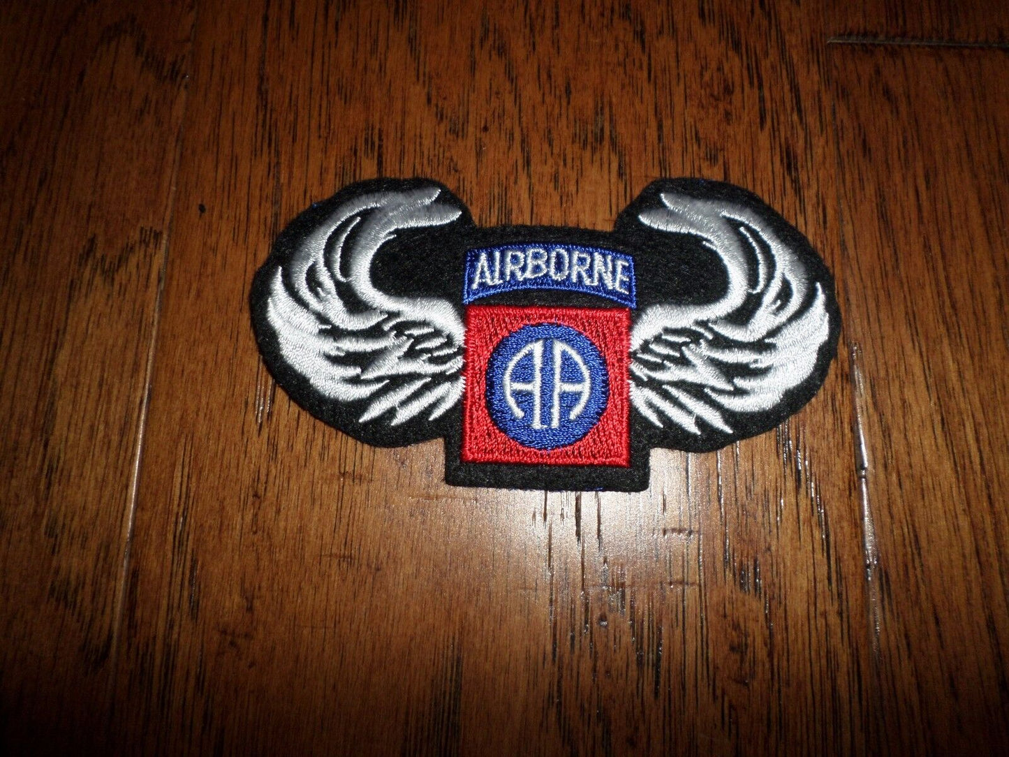 NEW U.S MILITARY ARMY 82nd AIRBORNE JUMP WINGS PATCH FULL COLOR 4"X 2"