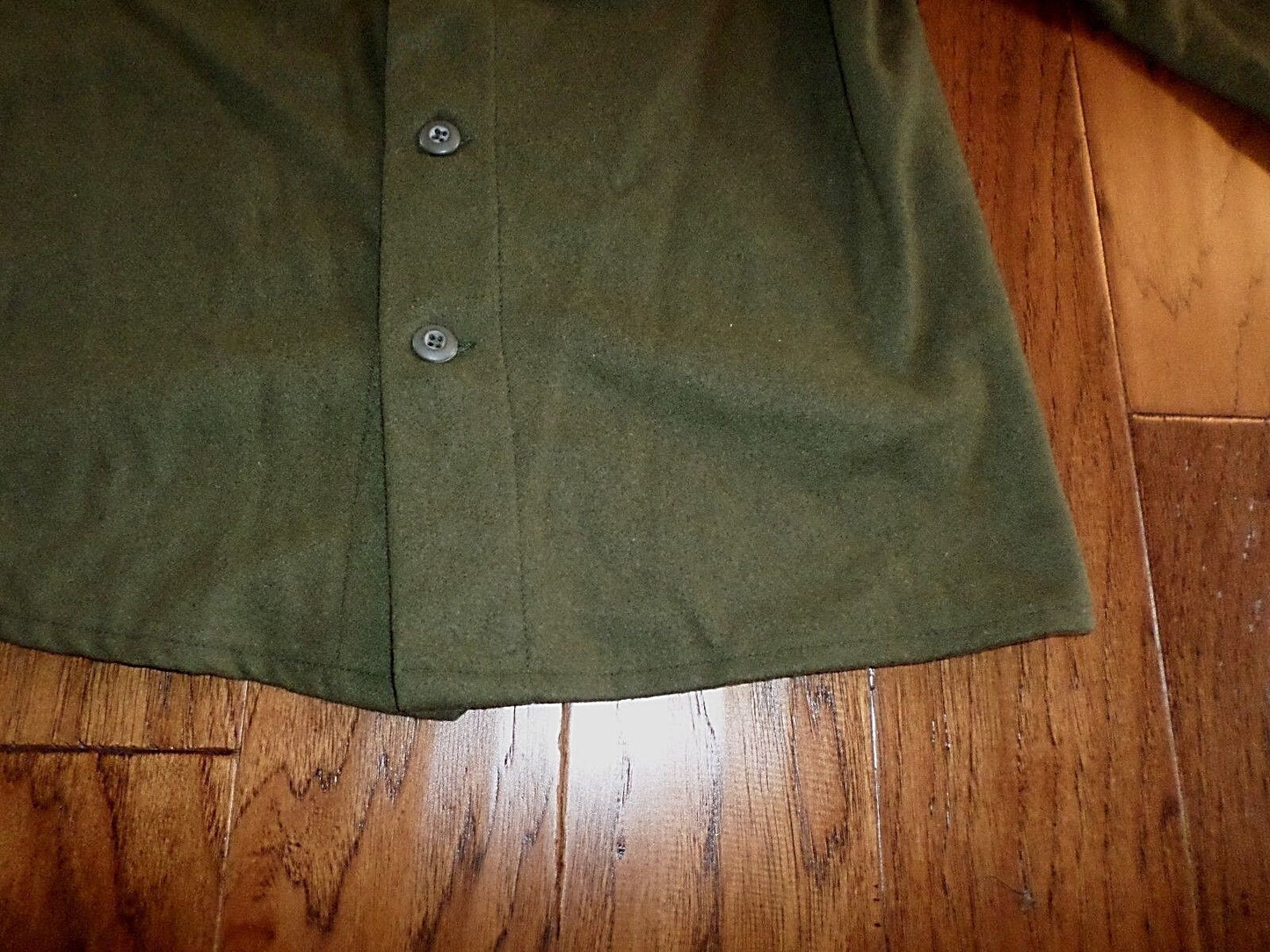 U.S MILITARY WOOL SHIRT ARMY COLD WEATHER SIZE SMALL NEW 1978 VINTAGE