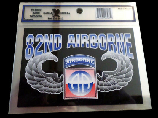 U.S MILITARY ARMY 82ND AIRBORNE JUMP WINGS WINDOW DECAL BUMPER STICKER