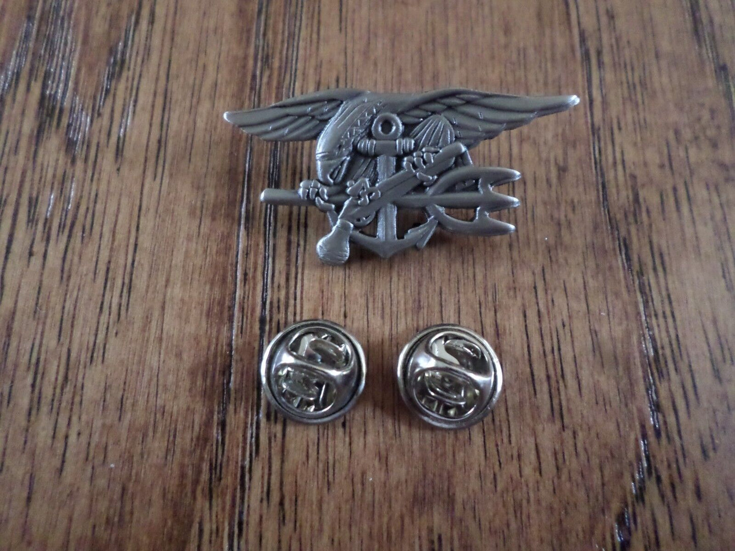 U.S NAVY SEALS SPECIAL WARFARE SEAL TEAM TRIDENT INSIGNIA PIN BADGE MINIATURE