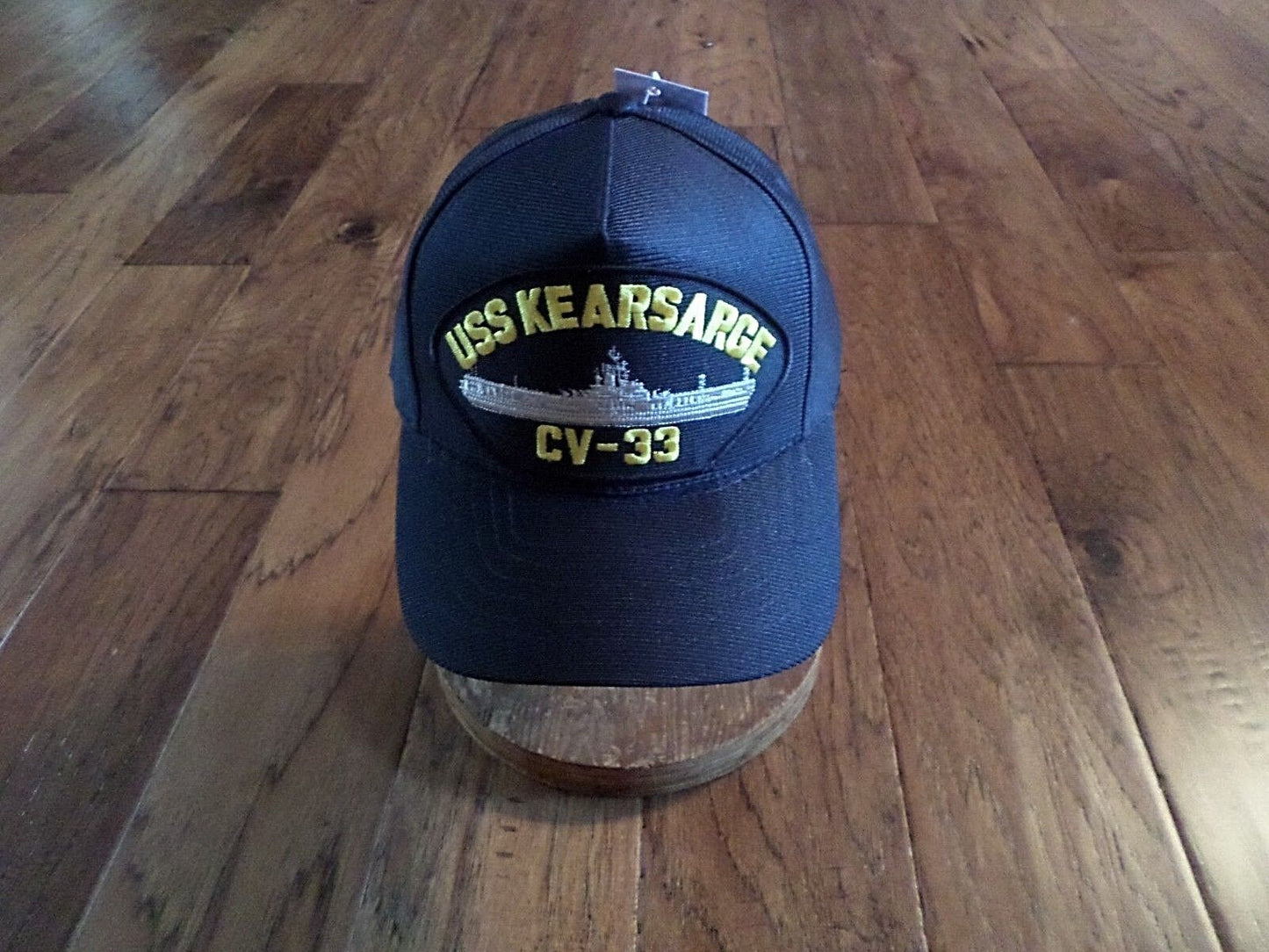 USS KEARSARGE CV-33 NAVY SHIP HAT U.S MILITARY OFFICIAL BALL CAP U.S.A MADE