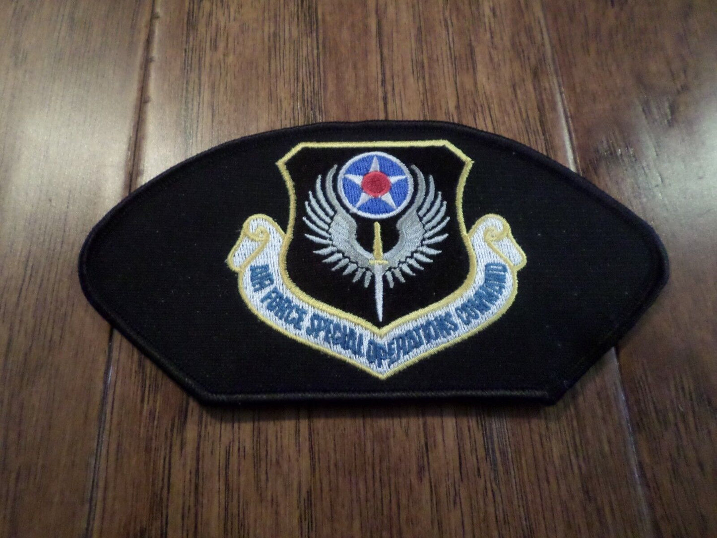 U.S AIR FORCE HAT PATCH SPECIAL OPERATIONS COMMAND PATCH U.S.A MADE