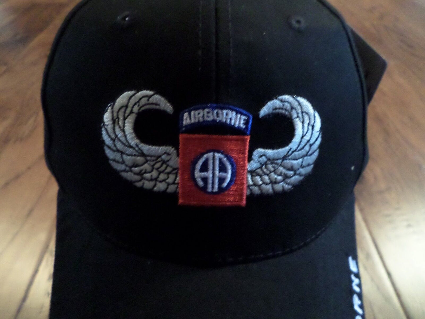 NEW U.S.MILITARY ARMY 82ND AIRBORNE HAT EMBROIDERED JUMP WINGS BALL CAP