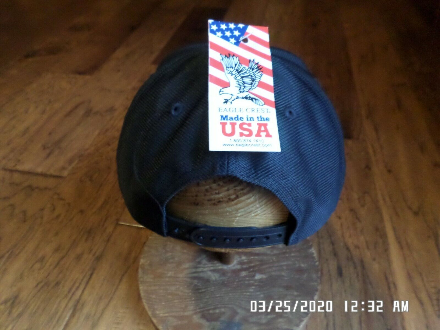 DISABLED AIR FORCE VETERAN HAT OFFICIAL U.S MILITARY BALL CAP USA MADE