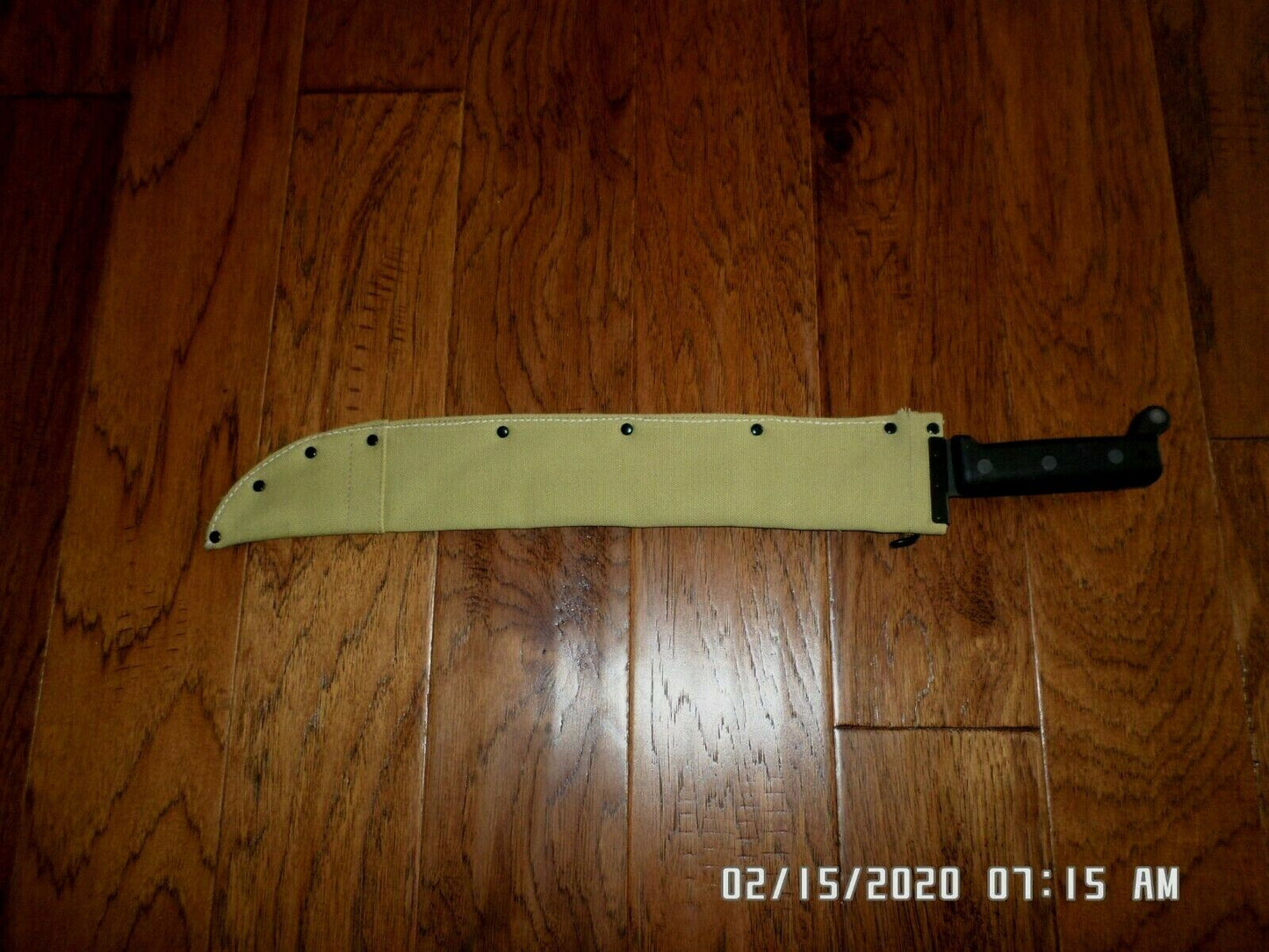 WWII REPRODUCTION MACHETE AND SHEATH U.S MILITARY M-1942 ARMY MARINE CORPS