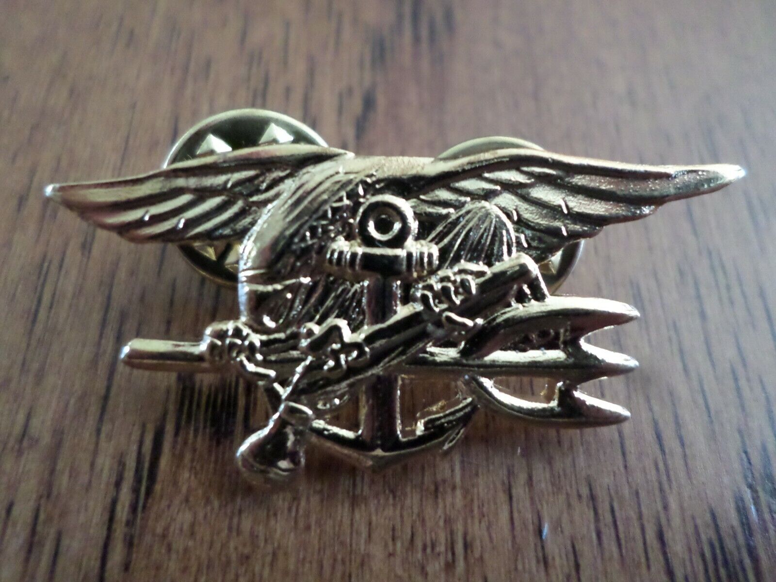 Trident Pin U.S NAVY SEALS SPECIAL WARFARE SEAL TEAM TRIDENT BADGE INSIGNIA PIN MI ...