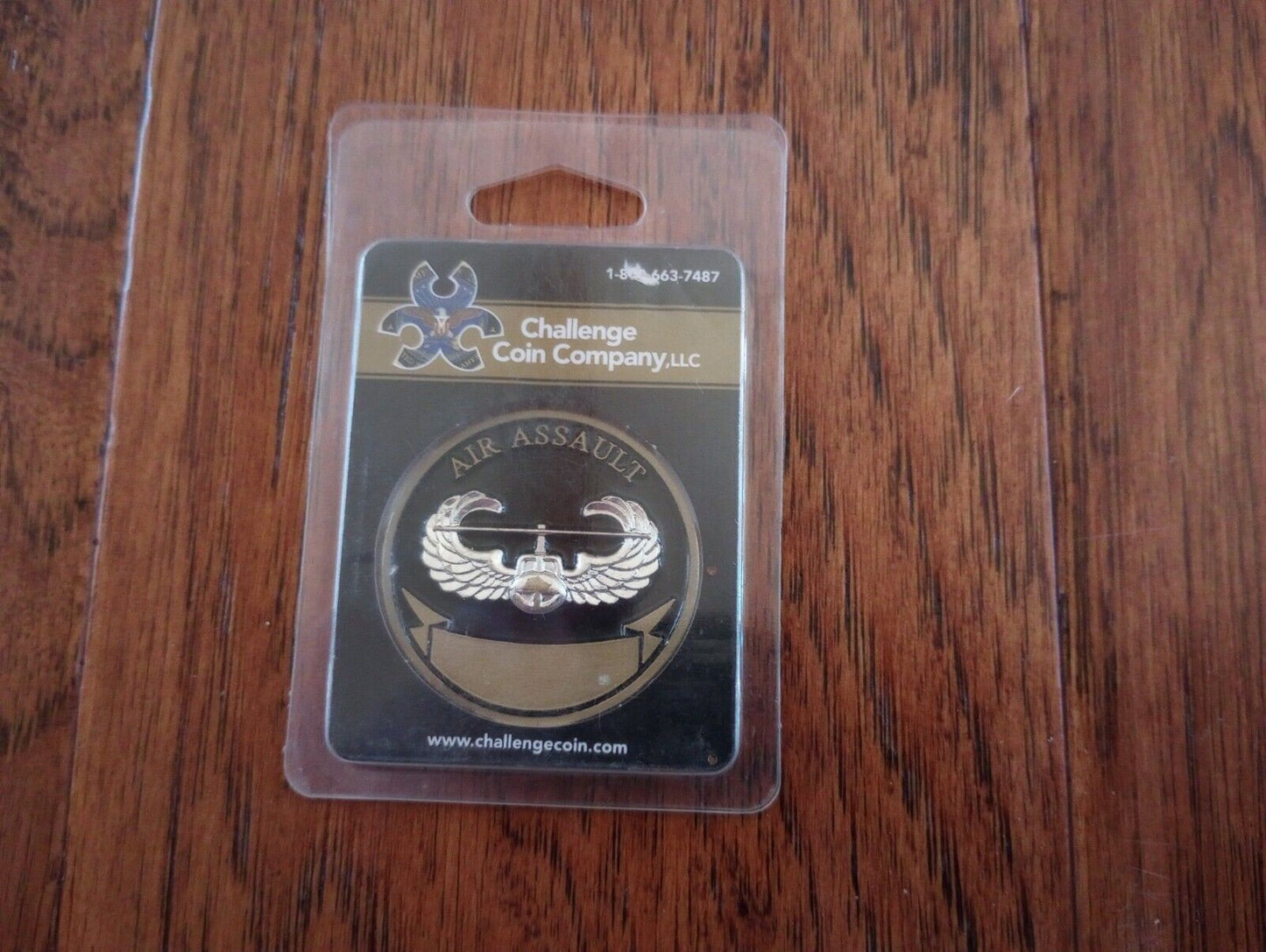 U.S ARMY AIR ASSAULT CHALLENGE COIN NEW IN PACKAGE